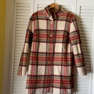 Vintage Pendleton reversible coat, wool, size M, great buttons, fare condition